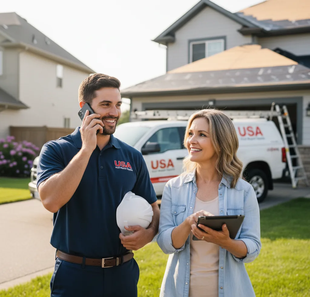 USA Roof Repair Experts customer support in Elizabeth